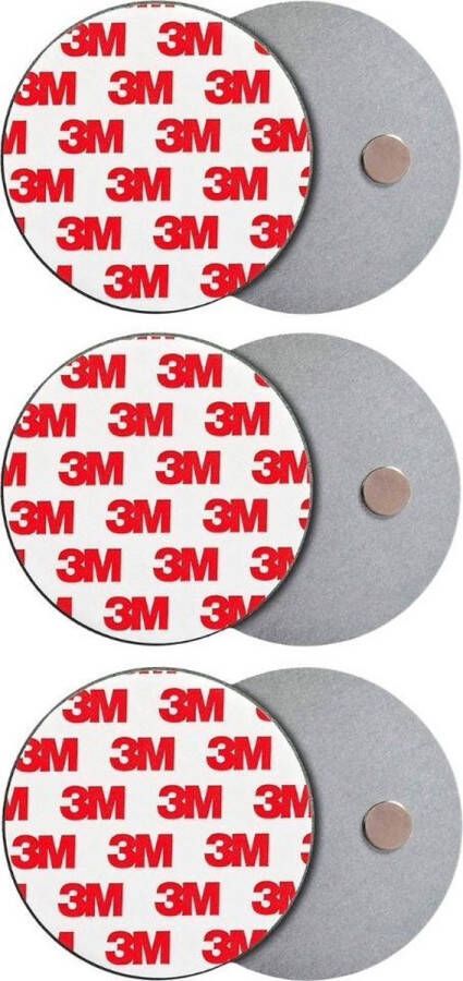 3M Rookmelder Bevestiging Magneet Ophangsysteem Magneten Montageset Rookmelder magneet Brandmelder 3 Stuks