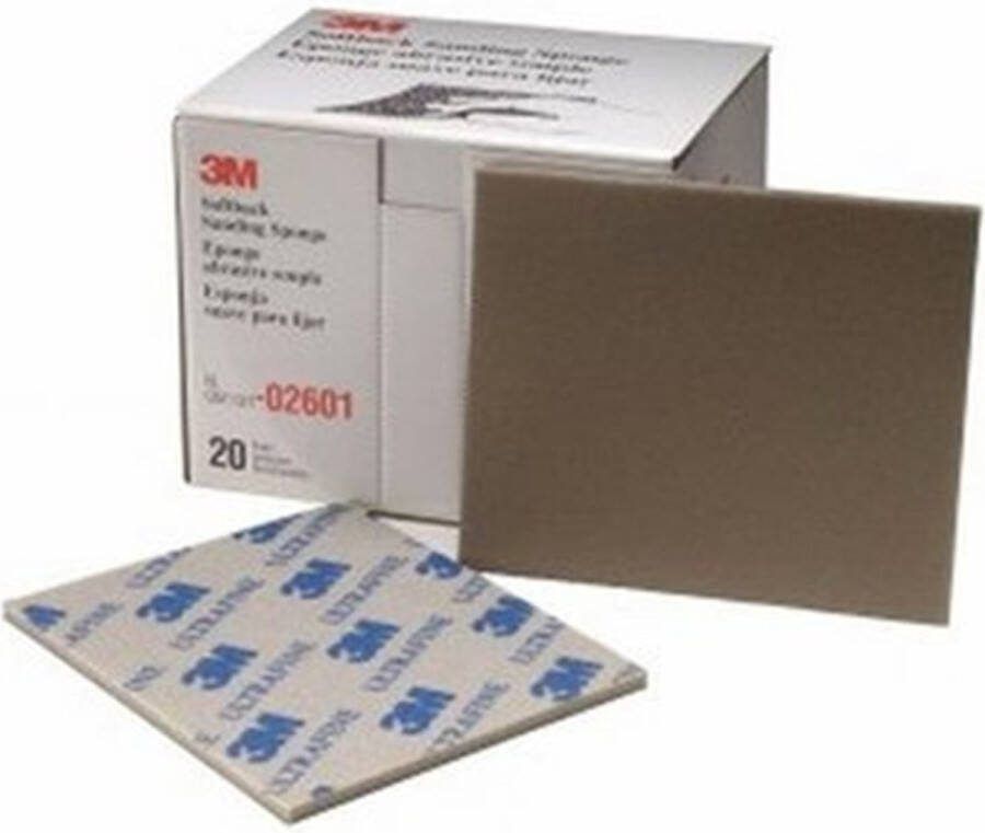3M Softback Schuurspons Fin 115X140X5Mm