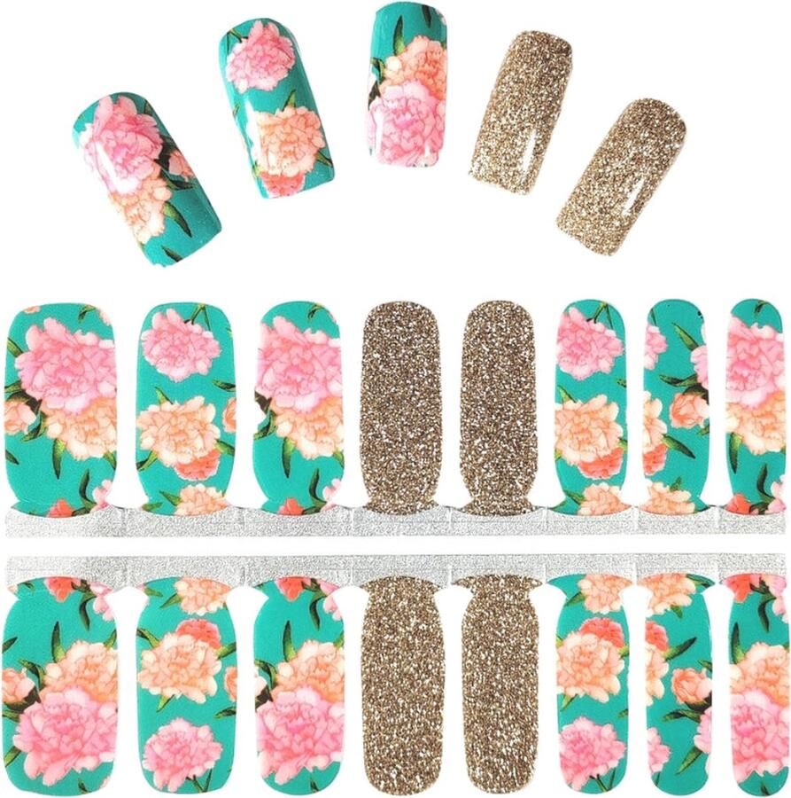 4 season must haves Zacht roze nail wraps nail wraps nagel wraps nagelstickers geen UV lamp nodig Thuis manicure nail art nagel stickers