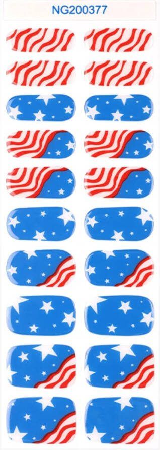 4 season must haves Gel lak nagelstickers American dream vibe nail wraps multi color art nails UV nail wraps Gel nail stickers Nail stickers Gel nagel wraps UV nagel wraps Gel nagel stickers Nagel wraps Nagel stickers print art