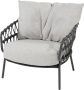 4-Seasons Outdoor 4 Seasons Calpi loungestoel antraciet (1 stuk) - Thumbnail 1