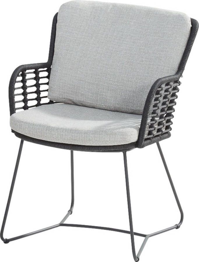 4 Seasons Outdoor 4-Seasons Fabrice tuinstoel Antraciet (1 stuk)