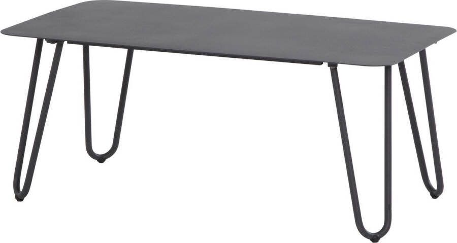 4 Seasons Outdoor 4-seasons cool coffee tafel 110x59 cm. Antraciet