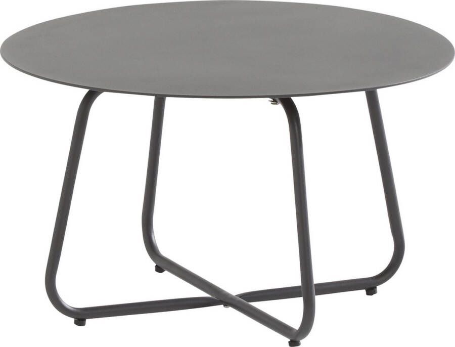 4 Seasons Outdoor 4SO Dali coffee tafel 58.5 cm rond antraciet