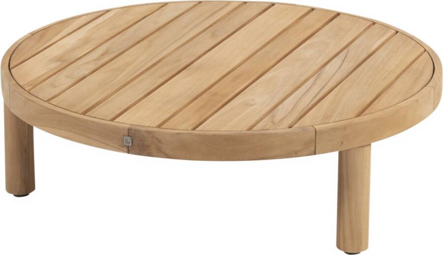 4 Seasons Outdoor 4SO Finn koffie tafel 80 cm rond teak