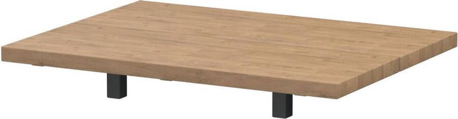 4 Seasons Outdoor 4SO Metropolitan salontafel teak 120 x 90 x 18 cm.