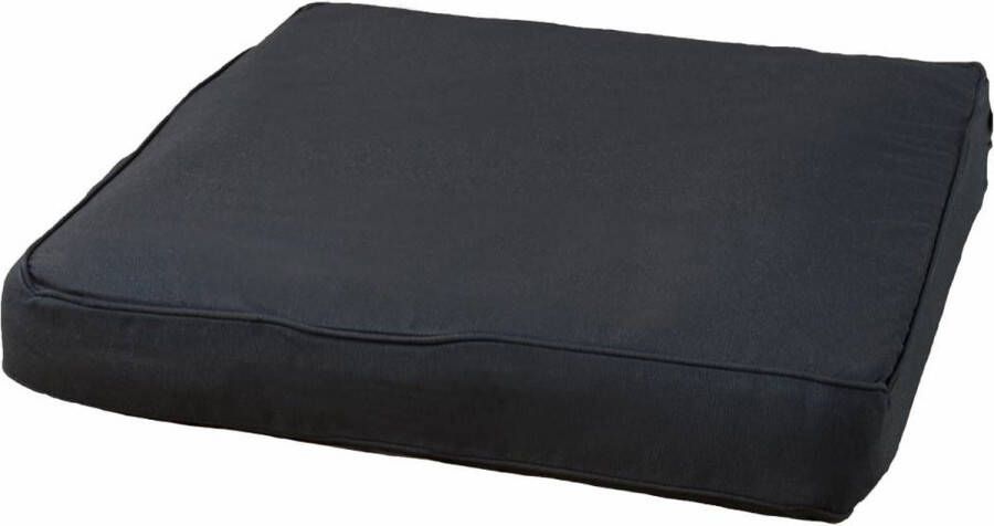 4 Seizoenen Tuinmeubelen Pure Luxe Loungekussen | Panama Black | 73x73cm | Extra dik