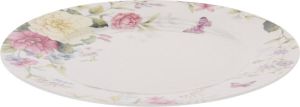 4Goodz Spring set 6 stuks Porseleinen Dinerborden 27 cm met Bloemen