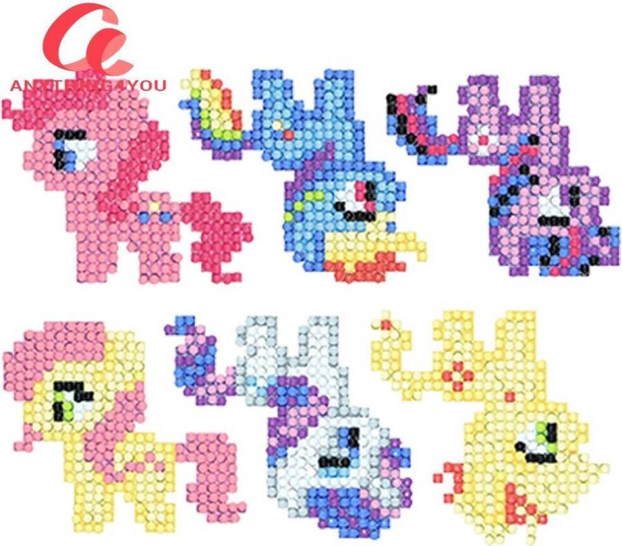 4LifeProducts Stickervellen Stickers voor kinderen en volwassenen Diamond painting Stickers My little Pony