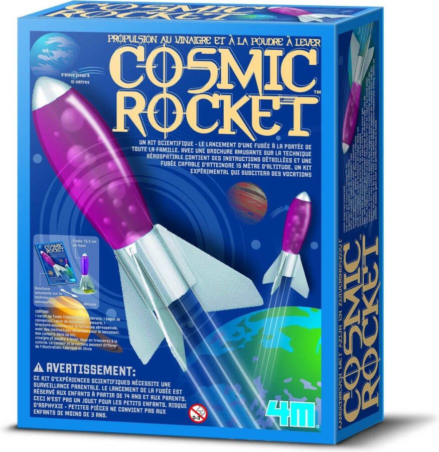 4M STEAM toys 4M Kidzlabs Cosmic Rocket