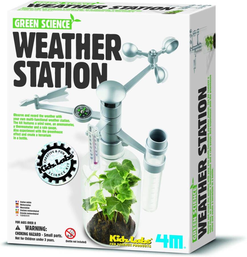 4M  Kidzlabs GREEN SCIENCE: weerstation