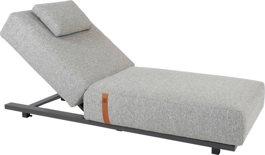 4 Seasons Outdoor Ferias sunbed anthracite ash grey