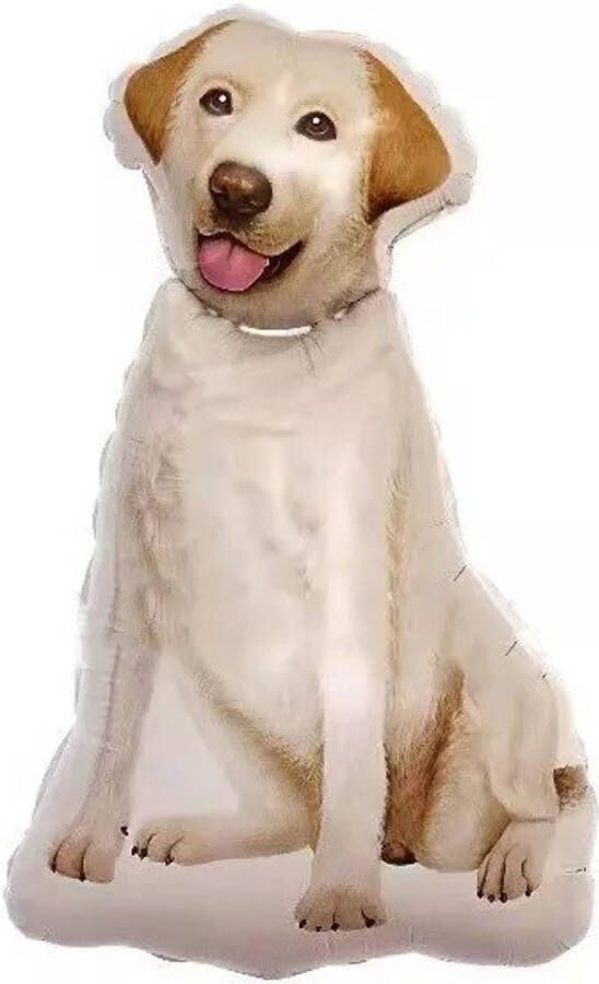 4thePerfectParty Labrador grote folie ballon hond labrador retriever dier ballon hondenballon huisdier