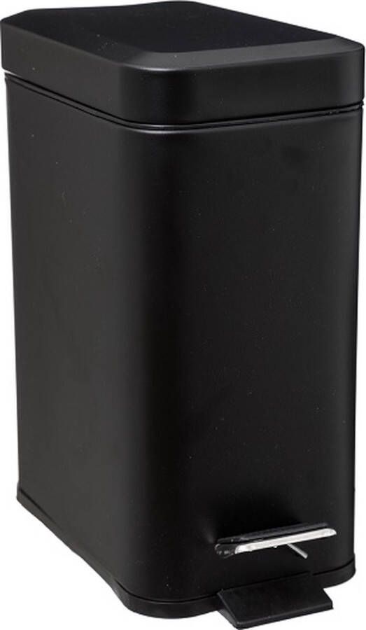 5Five Afvalemmer Softclose 5L Zwart
