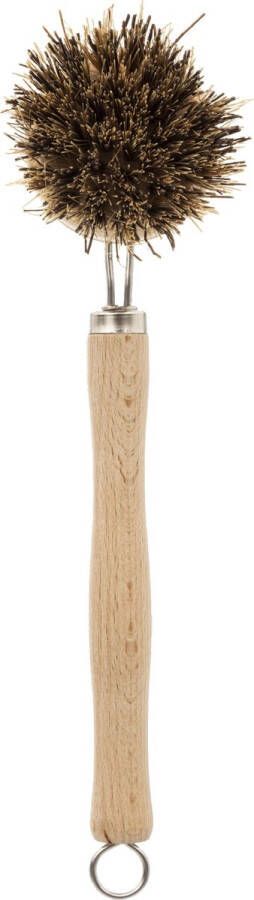 5five Afwasborstel ronde kop met reserve borstelkop 23 cm van hout Afwassen Schoonmaken