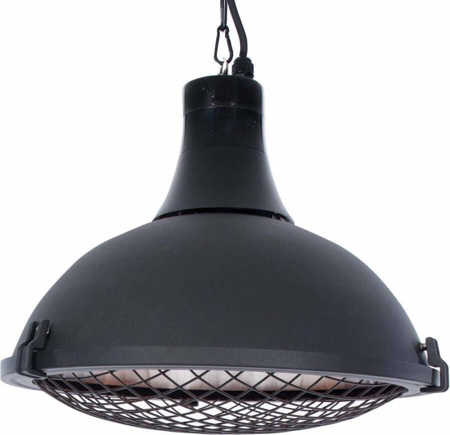 Sunred – Indus II Bright lijn Zwart Hangend model Terrasverwarmer – Halogeen technologie 2100W – ECO – Afstand bestuurbaar – Soft touch 3 standen Elektrische heater - Foto 2