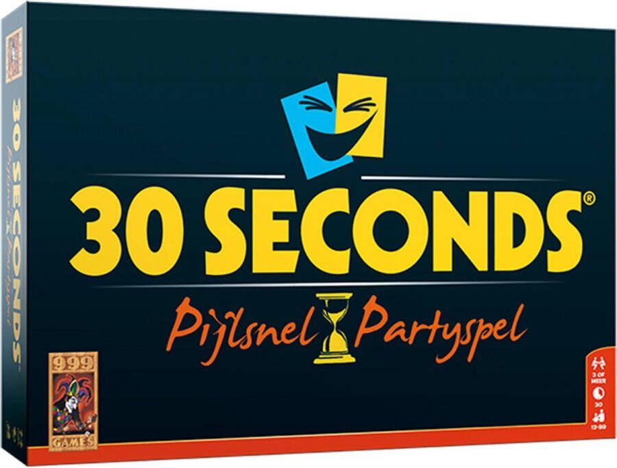 999 Games 30 Seconds Hilarisch Partyspel Gezelschapsspel Actiespel Nederlandstalig Kerstcadeau