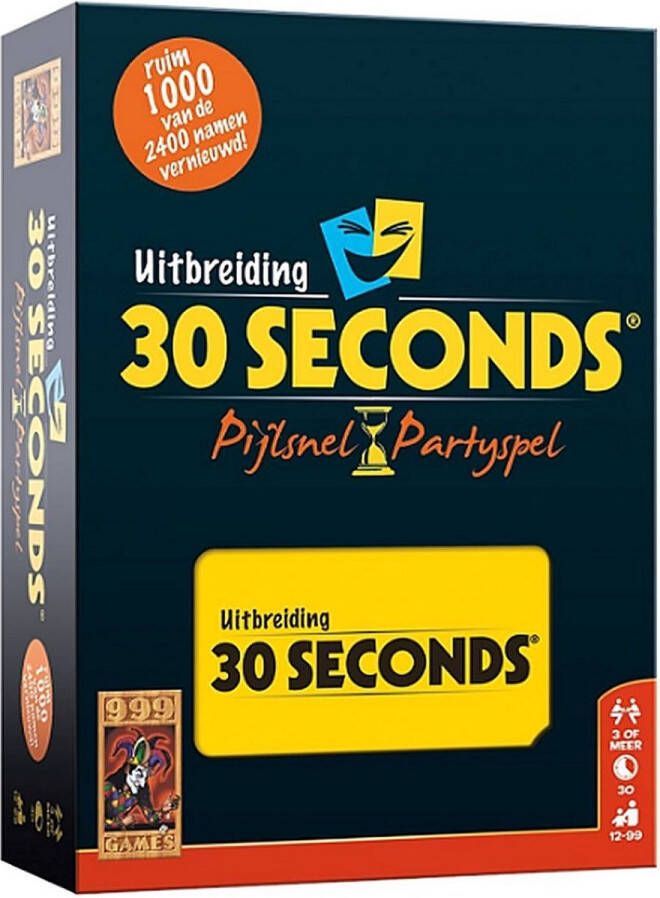 999 Games 30 Seconds Uitbreiding Bordspel Partyspel