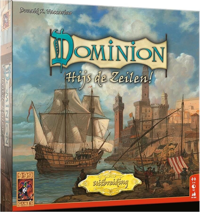 999 Games Dominion: Hijs de Zeilen Uitbreiding Kaartspel