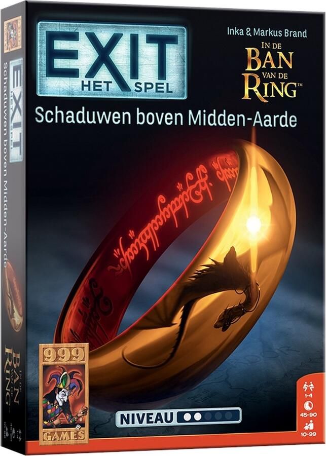 999 Games Exit Schaduwen boven Midden-Aarde Breinbreker