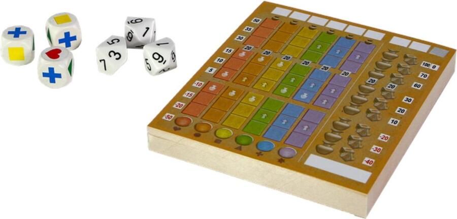 999 Games Lost Cities: Roll & Write