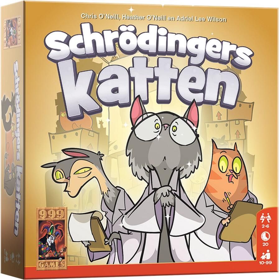 999 Games Schrödinger's Katten Dobbelspel
