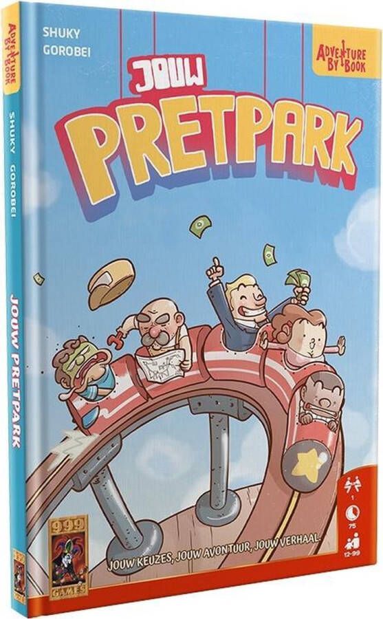 999 Games Adventure by Book: Jouw Pretpark Breinbreker