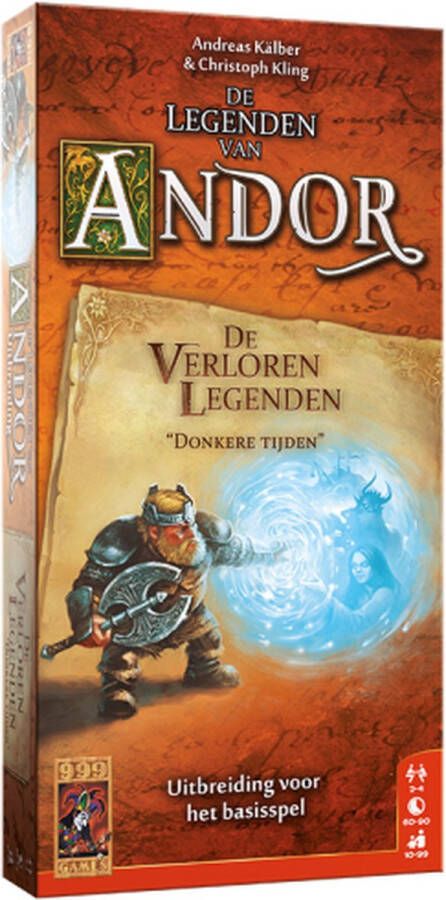 999 Games Andor: De Verloren Legenden: Donkere Tijden Uitbreiding Bordspel