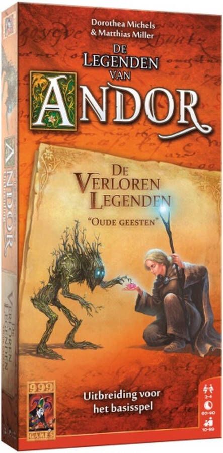 999 Games Andor: De Verloren Legenden: Oude Geesten Uitbreiding Bordspel Coöperatief spel