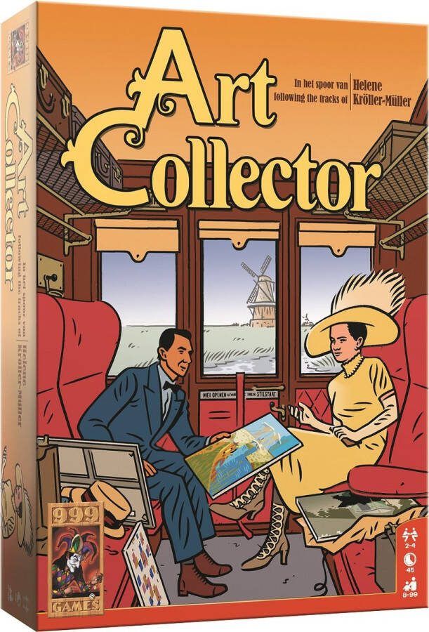999 Games Art Collector het spel Kroller Muller bordspel kunst verzamelen kunst spel
