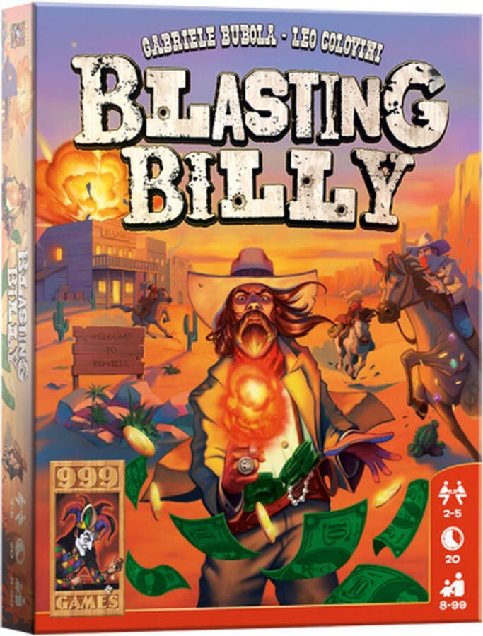 999 Games Blasting Billy Kaartspel