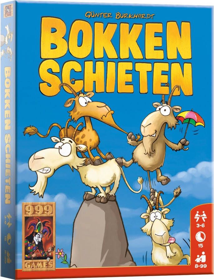 999 Games Bokken Schieten Kaartspel Origineel slagenspel Tactisch spel Gezelschapsspel Klein cadeautje Kerstcadeau