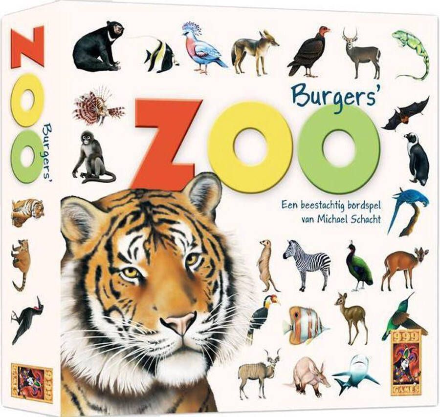 999 Games Burgers' Zoo Bordspel