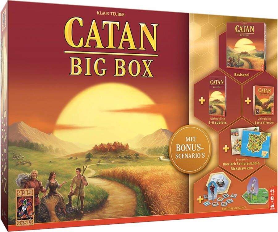 999 Games Catan: Big Box Bordspel