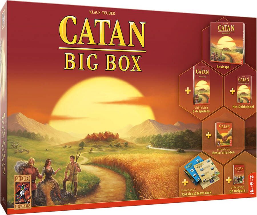 999 Games Catan: Big Box Bordspel 10+