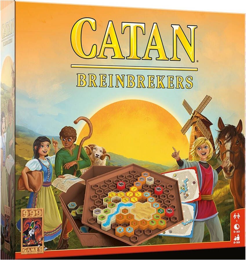 999 Games Catan: Breinbrekers Bordspel