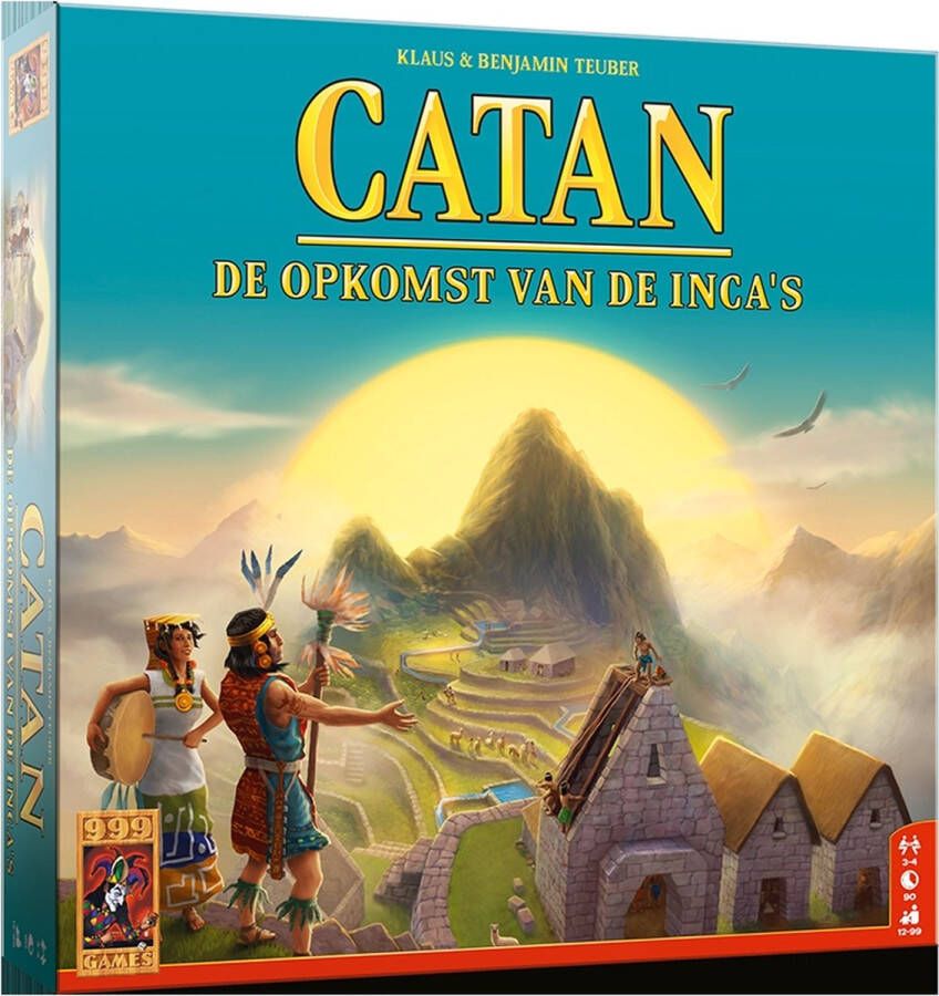 999 Games Catan: De Opkomst van de Inca&apos;s bordspel