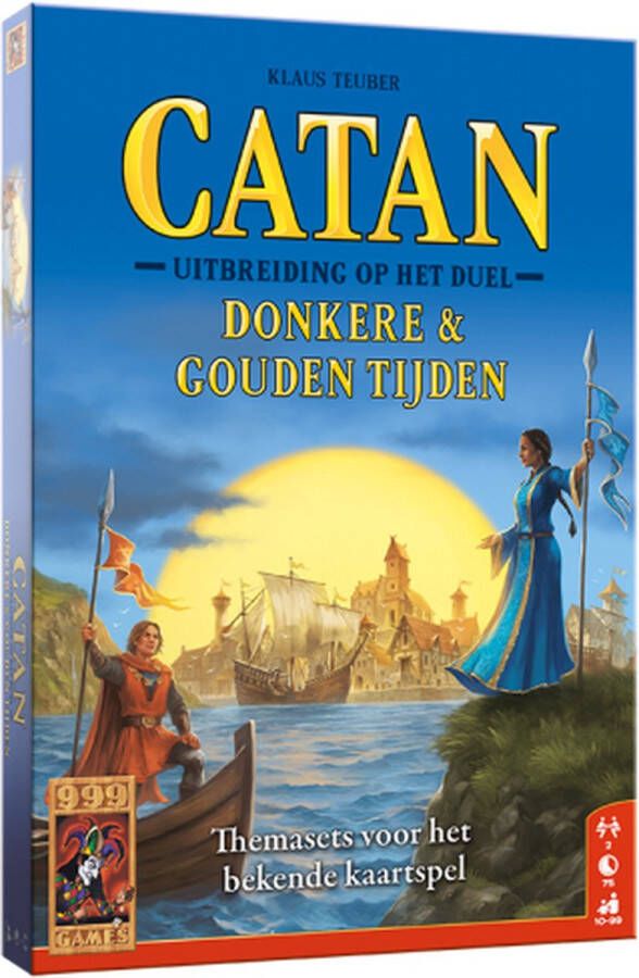 999 Games Catan: Het Duel Donkere & Gouden Tijden Kaartspel