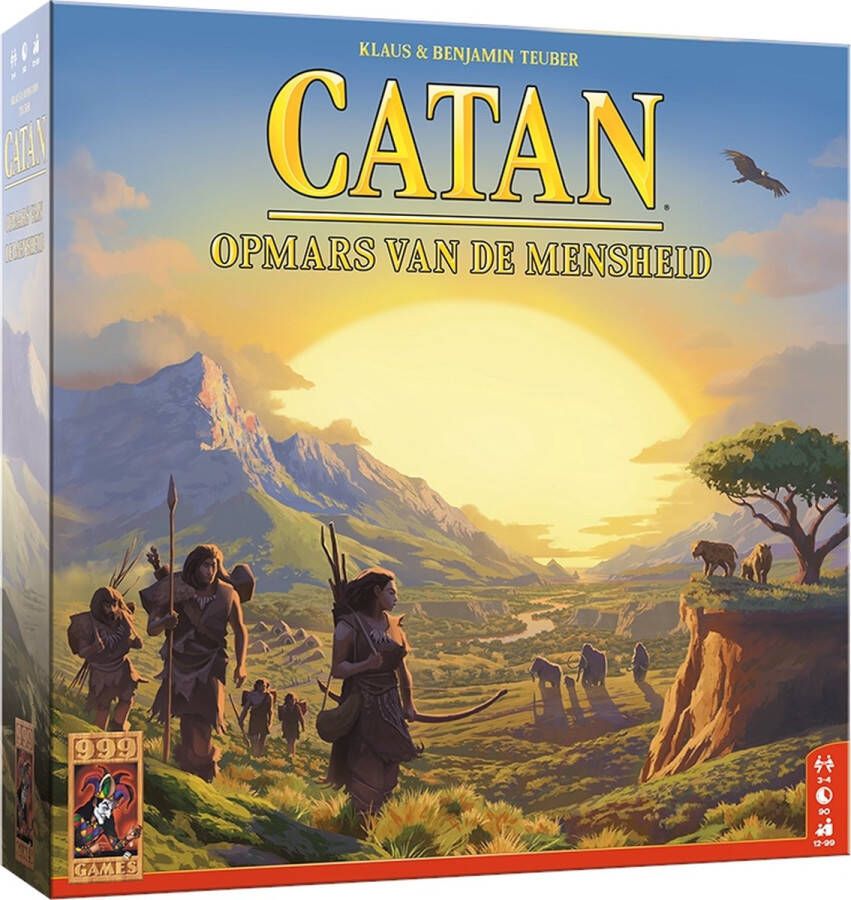 999 Games Catan: Opmars van de mensheid Bordspel