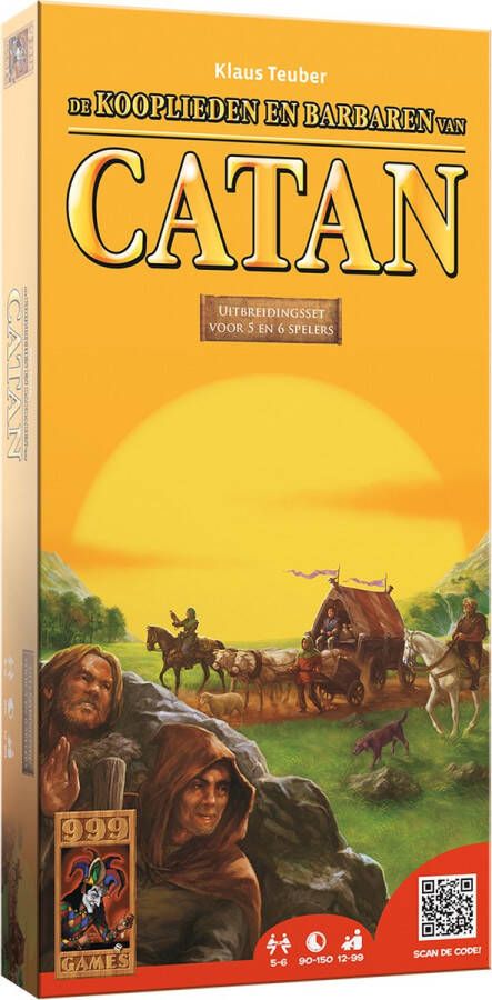 999 Games Kolonisten van Catan: uitbreiding kooplieden en barbaren voor 5-6 spelers