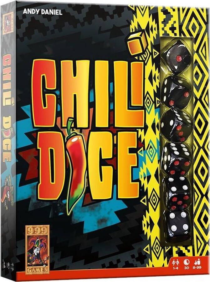 999 Games dobbelspel Chili Dice (NL)