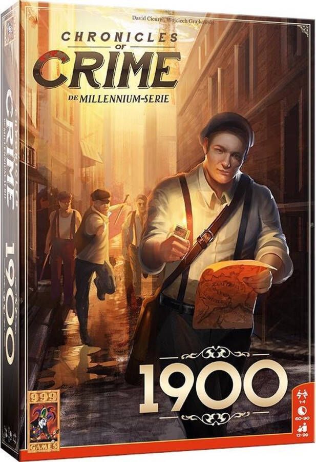 999 Games educatief spel Chronicles of Crime: 1900 (NL)