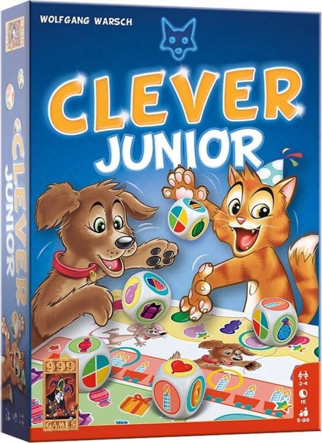 999 Games Clever Junior Dobbelspel