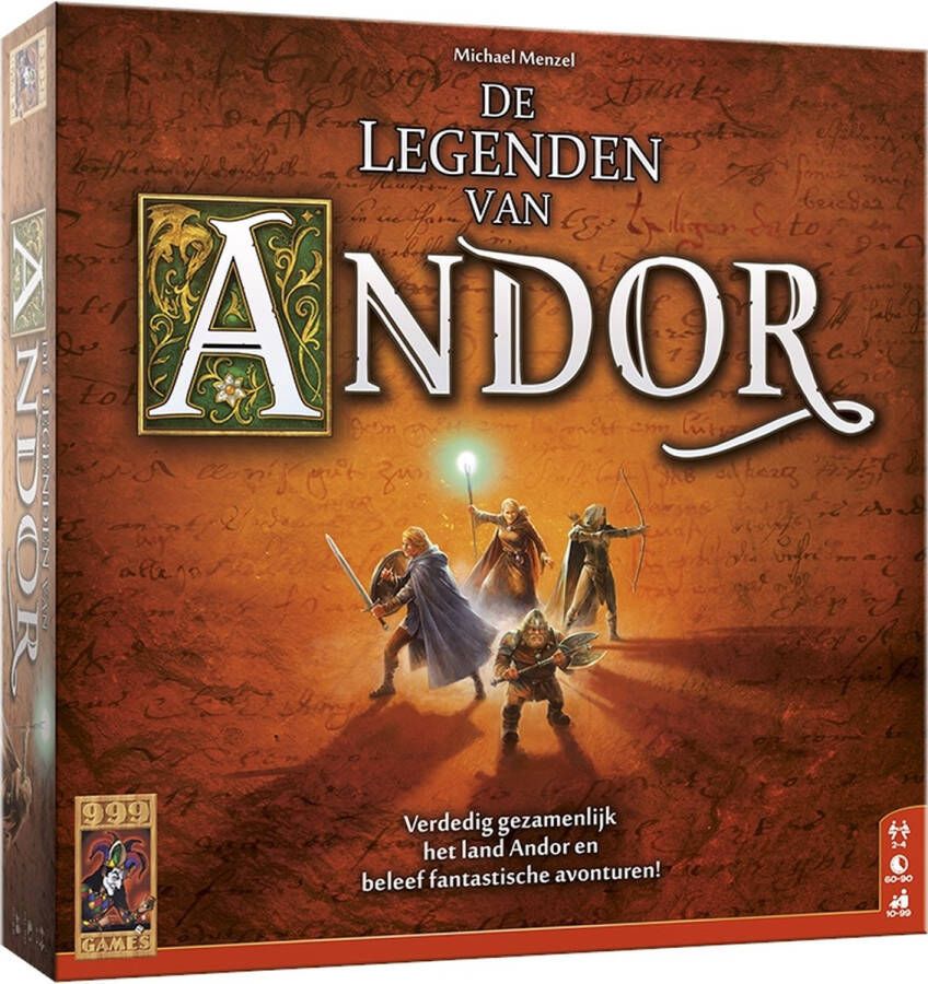 999 Games De legenden van Andor basisspel bordspel