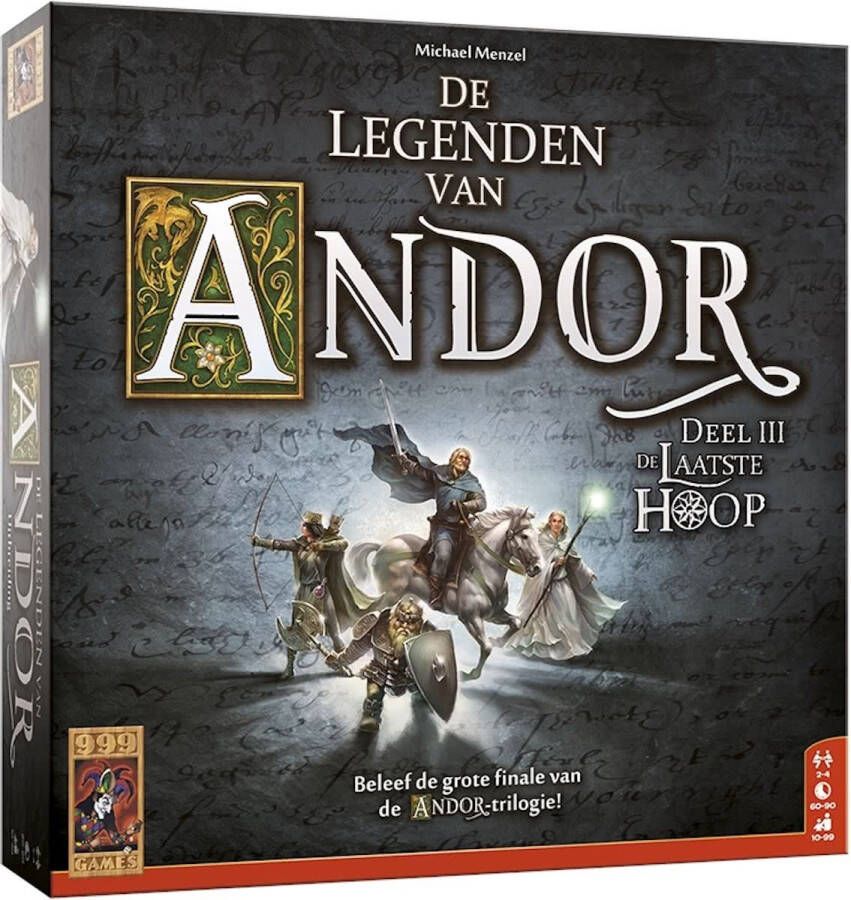 999 Games De Legenden van Andor: De laatste Hoop Bordspel 10+