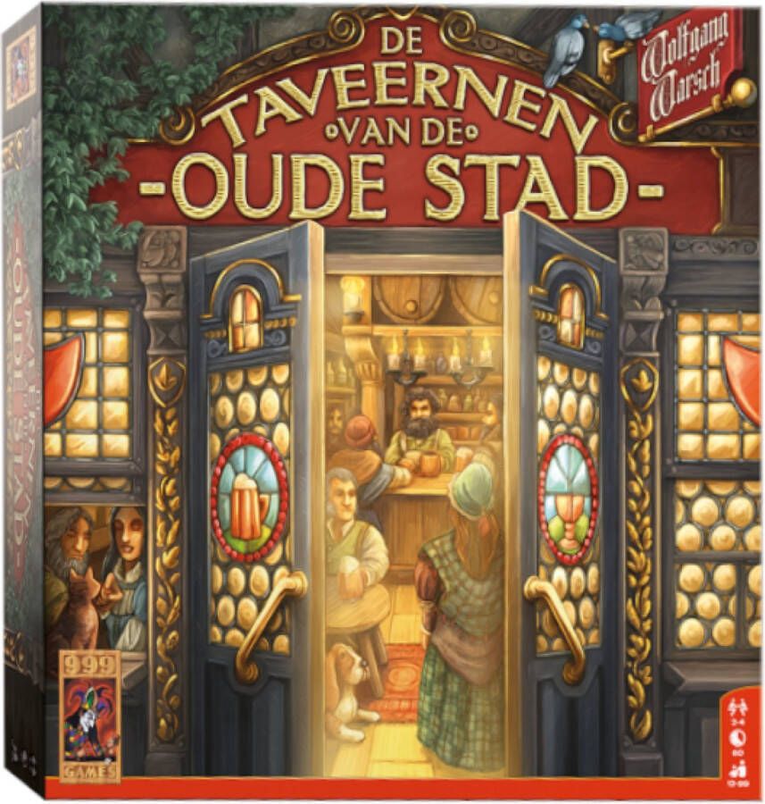 999 Games De Taveernen van de Oude Stad Bordspel