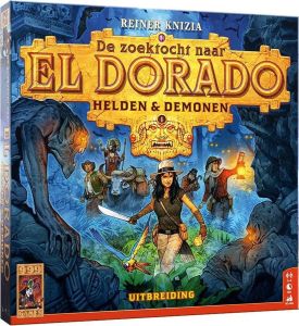 999 Games De Zoektocht naar El Dorado: Helden & Demonen Uitbreiding Bordspel