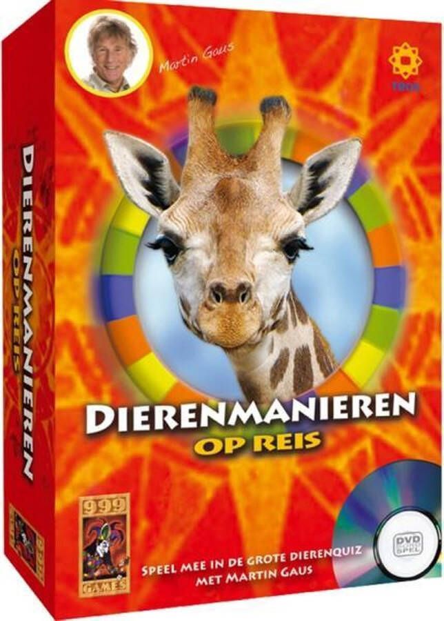 999 Games Dierenmanieren op Reis Bordspel