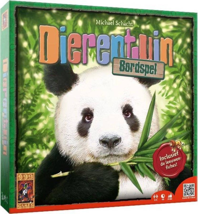 999 Games Dierentuin Bordspel