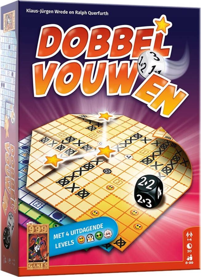 999 Games Dobbel Vouwen Dobbelspel